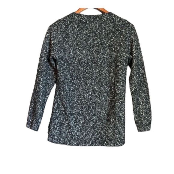 L.l.‎ Bean black & white knit sweater. Size small - Picture 11 of 11